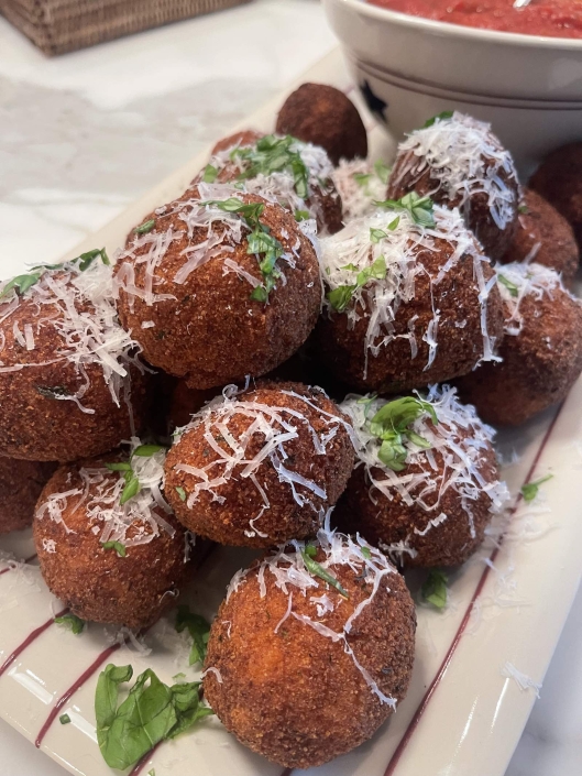 Arancini Fried Risotto private chef