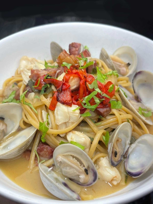 Linguini With Clams private chef